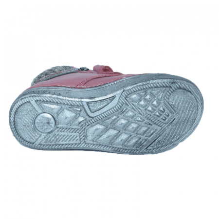 Ghete imblanite pentru fete DDStep 040-423EM-30, Visiniu [5]