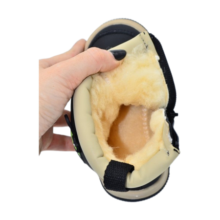 Ghete impermeabile si imblanite pentru baieti, Tom Miki T-11772-A-22, Negru [4]