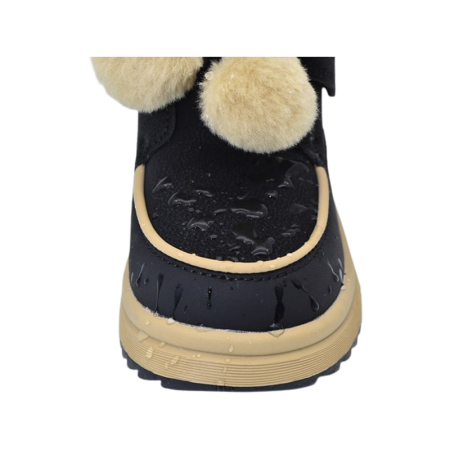 Ghete impermeabile si imblanite pentru fete, Tom Miki T-11751-A-28, Negru [6]