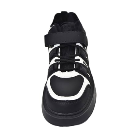 Ghete mid-cut, ortopedice si impermeabile pentru baieti, HT F-50869-B, Negru [1]