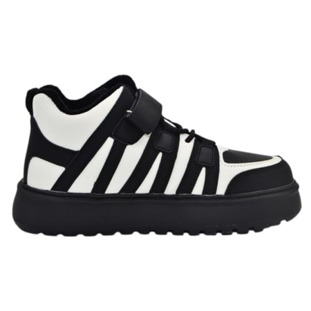 Ghete mid-cut, ortopedice si impermeabile pentru baieti, HT F-50869-B, Negru [2]