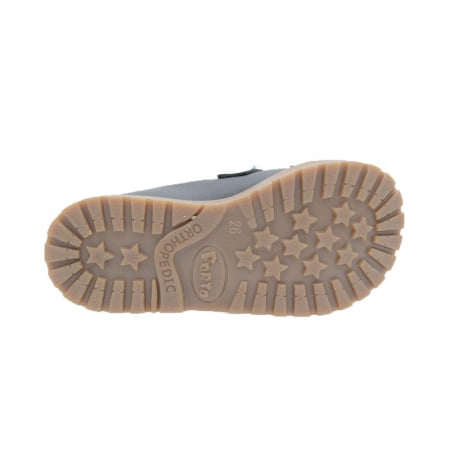Ghete profilactice din piele pentru baieti Porto 5200-77B-30, Bleumarin [1]