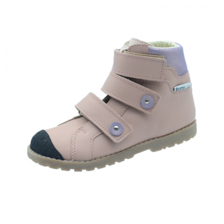 Ghete profilactice din piele pentru fete Mrugala 5200R1-26, Roz [4]