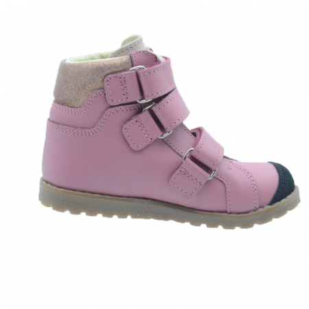 Ghete profilactice din piele pentru fete Mrugala 5300R-31, Roz [3]