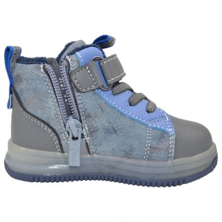Ghete ortopedice imblanite pentru baieti Tom Miki C-T9731-C, Gri [1]