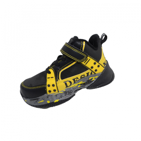 Ghete si cizme baieti - Ghete ortopedice imblanite pentru baieti Tom Miki T-0222-D, Negru