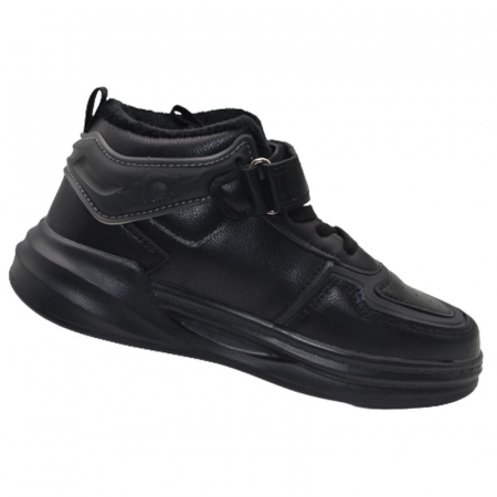 Ghete ortopedice imblanite pentru baieti Tom Miki T-10850-B, Negru [1]