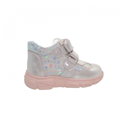 Ghete ortopedice imblanite pentru fete Small Foot XD22/25R-22, Roz [1]