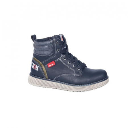 Ghete pentru baieti American Club 735/17B-31, Bleumarin [2]