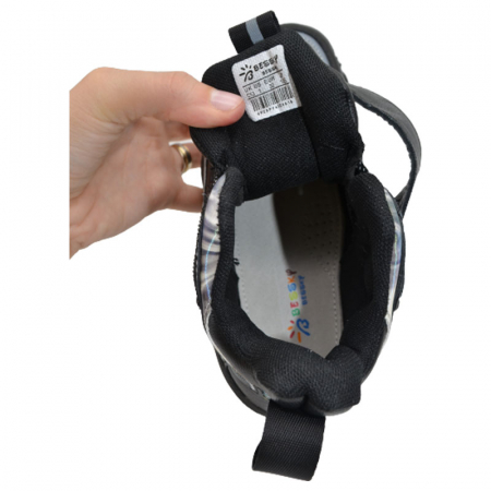 Ghete ortopedice pentru baieti Bessky B2904-1C, Negru [2]