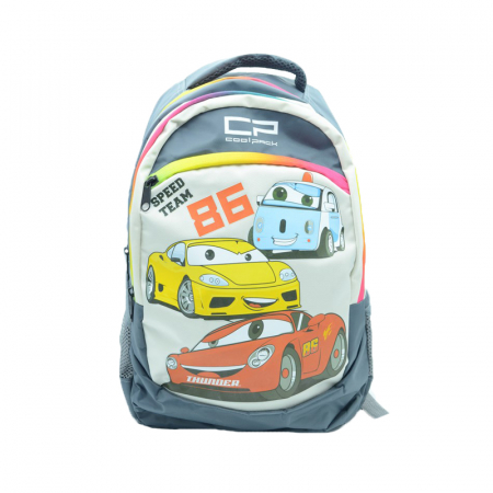 Genti, ghiozdane copii - Ghiozdan pentru baieti Mini Junior Cars GFMini GFNN-012