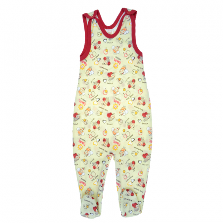 Salopete bebelusi fete - Salopeta fara maneci pentru fete Koala Bobas Fashion 1812BF-80, Multicolor