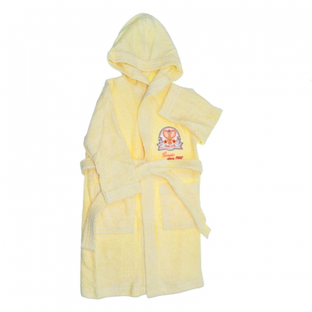 Halate de baie - Halat de baie pentru baieti Mini Junior HB-403, Galben