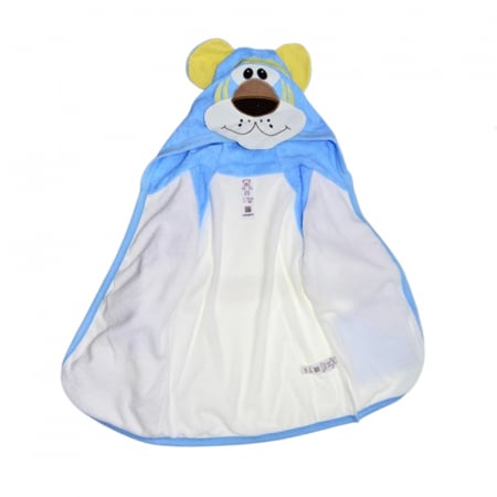 Halat de baie pentru baieti Mini Junior HLTMJ-2, Albastru [2]