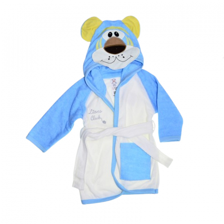 Halate de baie - Halat de baie pentru baieti Mini Junior HLTMJ-2, Albastru