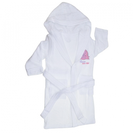 Halat de baie - Halat de baie pentru fete Minijunior MJ1504ALL, Alb