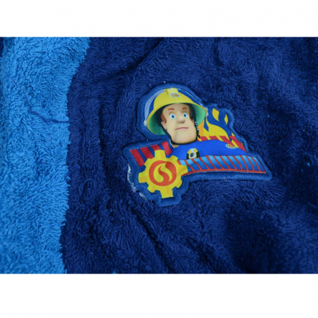Halat de baie pentru baieti Setino Pompierul Sam 840-224AL-92-98-cm, Albastru [3]