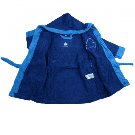 Halat de baie pentru baieti Setino Pompierul Sam 840-224AL-92-98-cm, Albastru [1]