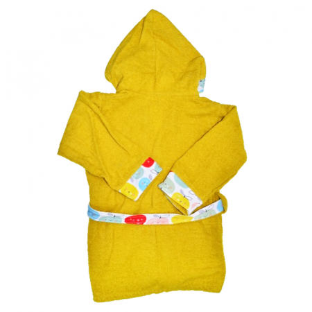 Halat de baie pentru copii Mini Junior 17010, Galben [1]