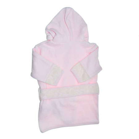 Halat de baie pentru fete Mini Junior HLTMJ-3, Roz [1]