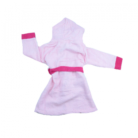 Halat de baie pentru fete Setino Shimmer & Shine 840-312-92-98-cm, Roz [4]