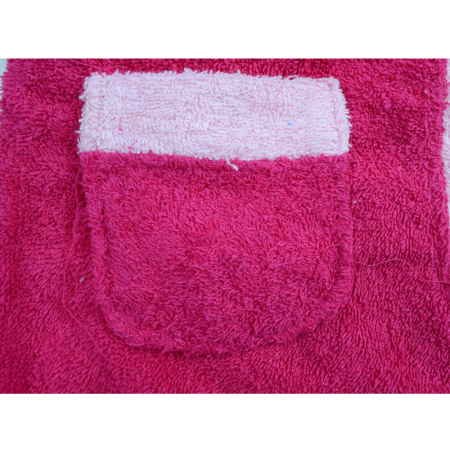 Halat de baie pentru fete Setino Shimmer & Shine 840-312F-92-98-cm, Fucsia [2]