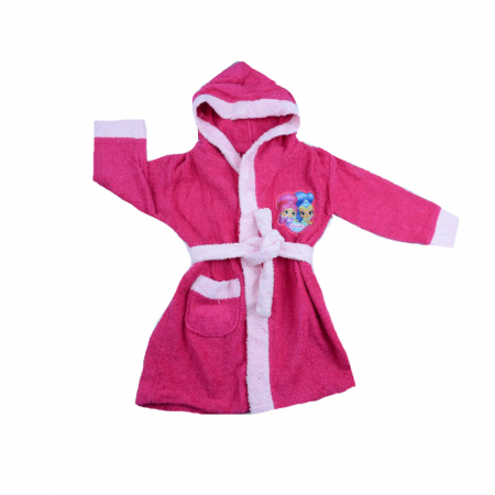 Halat de baie - Halat de baie pentru fete Setino Shimmer & Shine 840-312F-92-98-cm, Fucsia