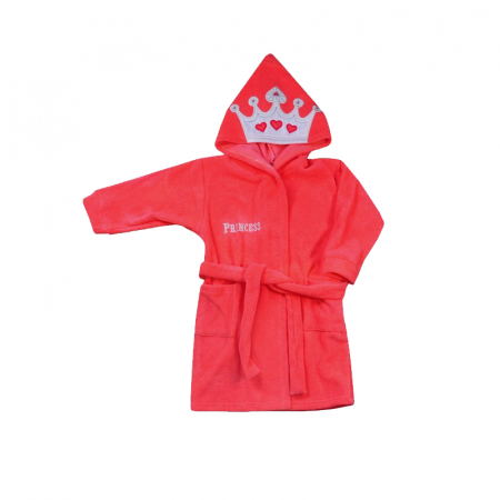 Halat de baie - Halat de baie pentru fete Koala Stworek 05-041R_ 98 cm, Rosu