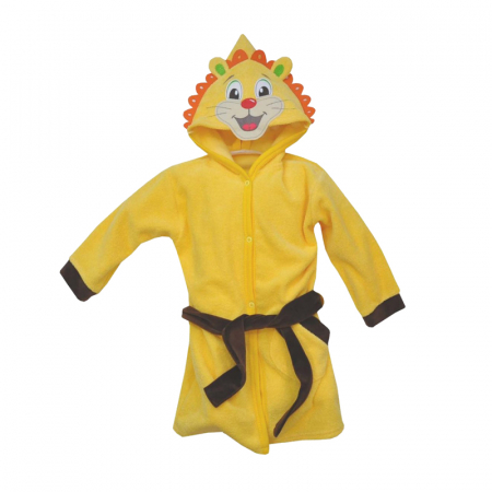 Halate de baie - Halat de baie pentru copii Koala Pluszaki 03-691GA-98, Galben