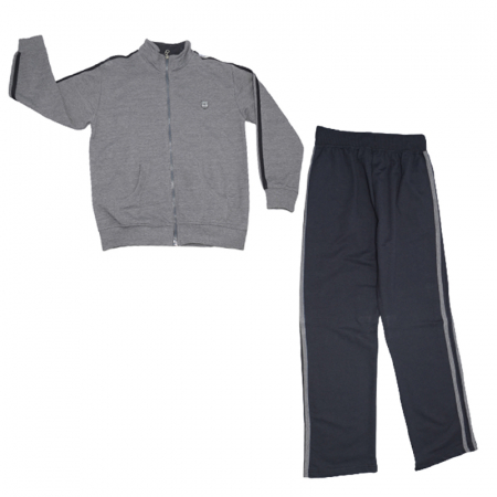Trening - Compleu 2 piese hanorac si pantaloni pentru baieti Wenice BD211563-2-146, Gri