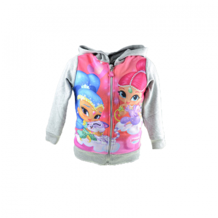 Hanorace - Hanorac cu maneca lunga pentru fete Setino Shimmer Shine 991-190-1-110-cm, Gri