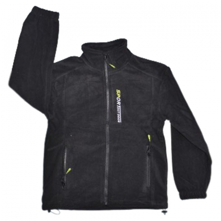 Hanorace - Hanorac din polar cu maneca lunga pentru baieti Happy House WB-3078, Negru