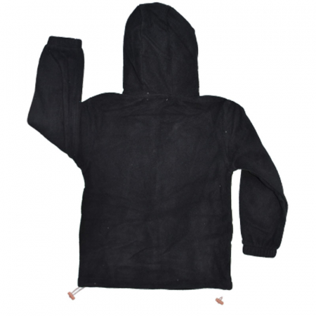Hanorac din polar cu maneca lunga si gluga pentru fete Happy House WB-3072, Negru [1]