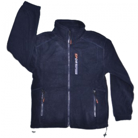 Hanorace - Hanorac din polar cu maneca lunga pentru baieti Happy House WB-3078B, Bleumarin