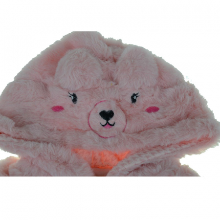 Hanorac maneca lunga pentru fete Happy House FOFO076R-86, Roz [1]