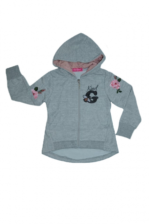 Hanorace - Hanorac pentru fete Happy House QQ-6300G-110, Gri