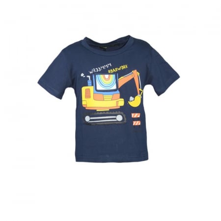 Tricouri baieti - Tricou pentru baieti Happy House HB-8182BL-92-98 cm, Bleumarin