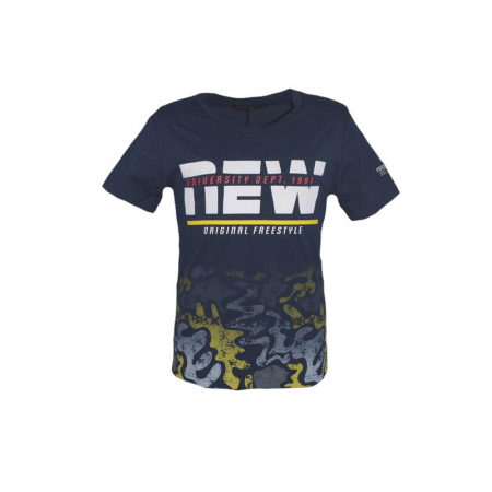 Tricouri baieti - Tricou pentru baieti Happy House HB-8190-110-116, Bleumarin