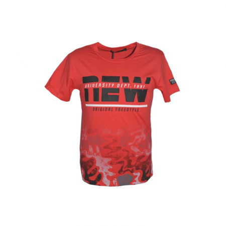 Tricouri baieti - Tricou pentru baieti Happy House HB-8190R-98-104, Rosu