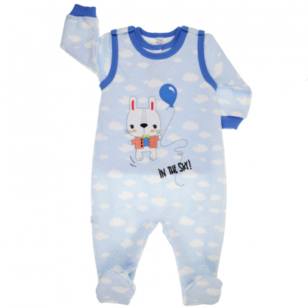 Compleuri baieti maneca lunga - Compleu 2 piese pentru baieti Koala Duffy 04-631, Albastru