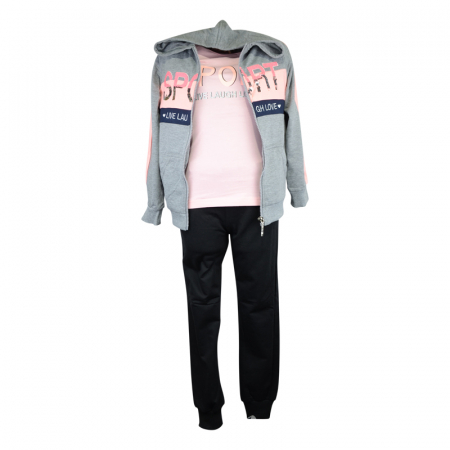 Trening - Trening pentru fete Happy House HH-293A-104, Multicolor