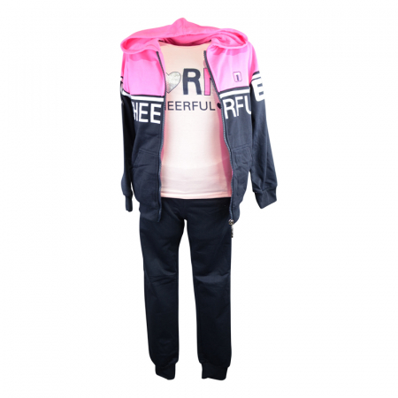 Trening - Trening pentru fete Happy House HH-295C-128, Multicolor