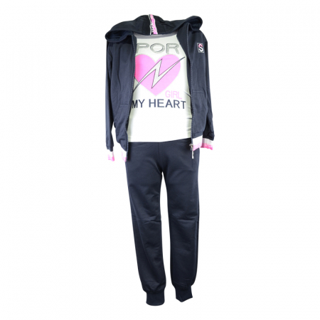 Trening - Trening pentru fete Happy House HH-331-128, Multicolor
