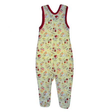 Salopeta fara maneci pentru fete Koala Bobas Fashion 1812BF-80, Multicolor [1]