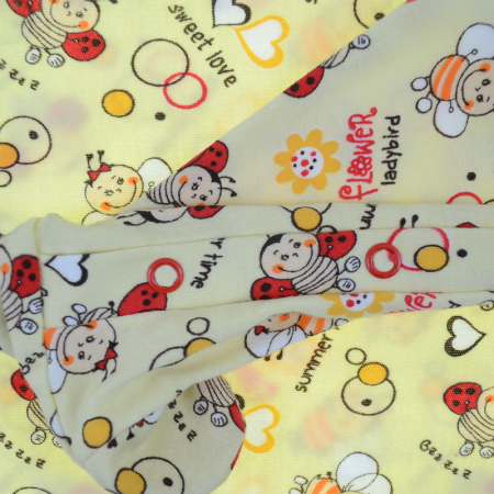 Salopeta fara maneci pentru fete Koala Bobas Fashion 1812BF-80, Multicolor [2]