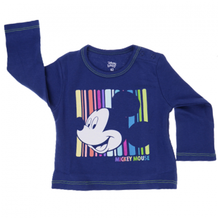 Bluze cu maneci lungi - Bluza cu maneca lunga pentru baieti E Plus M BPF-336334, Bleumarin