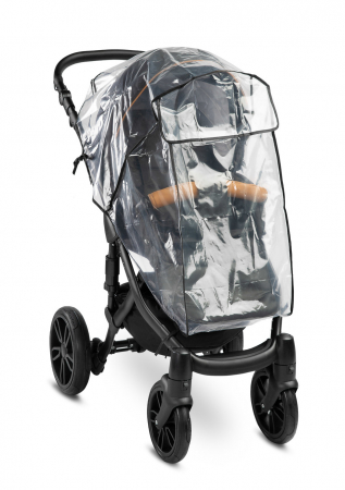 Husa de ploaie pentru carucior sport Large, Caretero 522088, Transparent [1]