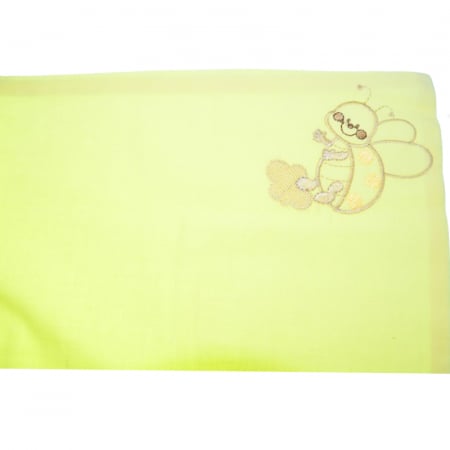 Husa pentru perna copii 40 x 60 cm MimiNu PMN-3, Galben [1]