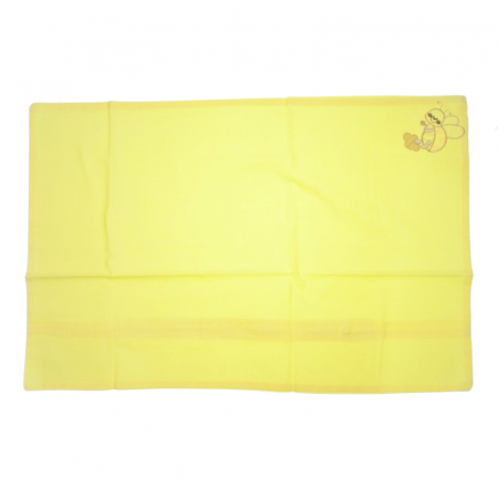 Accesorii camera bebe - Husa pentru perna copii 40 x 60 cm MimiNu PMN-3, Galben