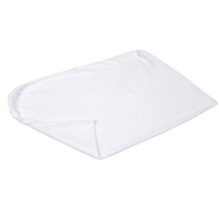 Perne si fete de perne - Husa frotir perna tip plic 60 x 36 cm Baby Matex 000932, Alb